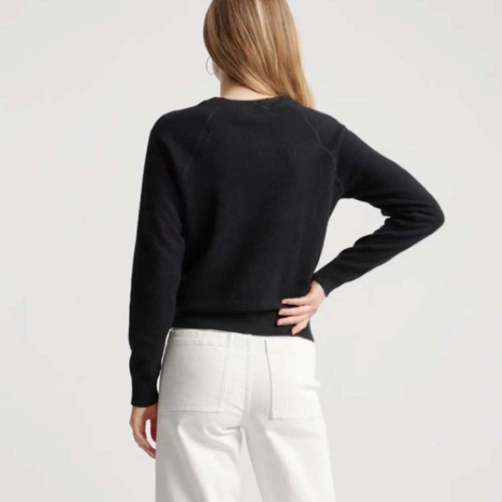 Quince Mongolian Cashmere Sweatshirt Sweater NWT - Picture 3 of 7